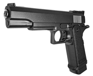 PISTOLA AIRE COMPRIMIDO A RESORTE BALIN PLÁSTICO 6mm